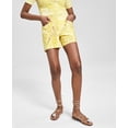 thumbnail image 1 of INC International Concepts Mid Rise Printed Pull On Bermuda Shorts Petite Palma 14, 1 of 1