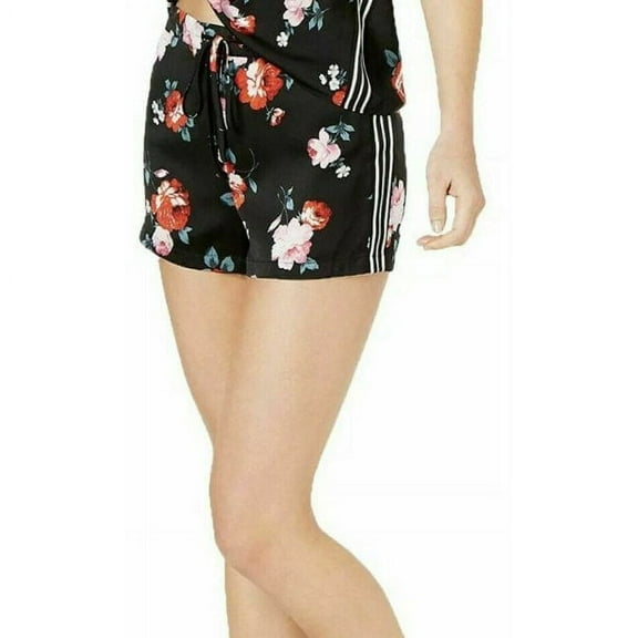INC International Concepts Pajama Shorts, Valentine Roses, L