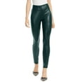 thumbnail image 1 of INC International Concepts Petite Faux Leather Skinny Pants Hunter Forest 0P, 1 of 1