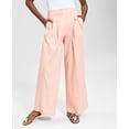 thumbnail image 1 of INC International Concepts Petite High Rise Wide Leg Pants First Blush 10P, 1 of 1