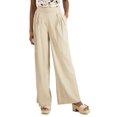 thumbnail image 1 of INC International Concepts Petite High Rise Wide Leg Pants Toasted Twine 4P, 1 of 1