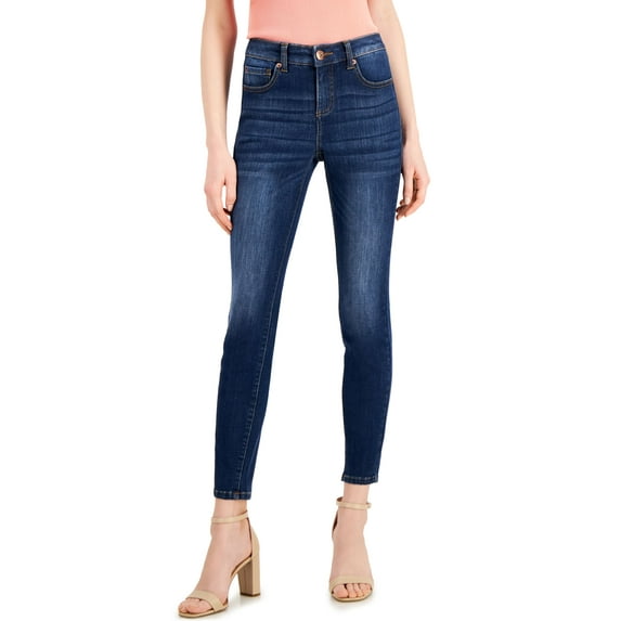 INC International Concepts Petite Madison Skinny Jeans Depth Wash 12P