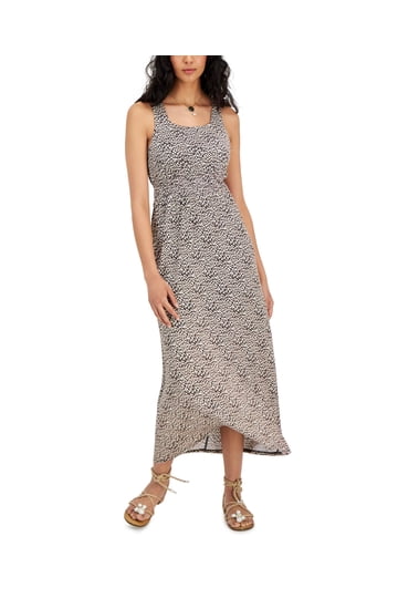 chinese dress ladies Inc International Concepts Womens Floral Maxi Dress Light Orchid Combo / 10 main image 1
