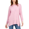 thumbnail image 1 of INC International Concepts Plus Size Side Slit Tunic Evening Mauve 1X, 1 of 1