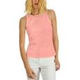 thumbnail image 1 of INC International Concepts Ribbed Crewneck Top First Blush XL, 1 of 1