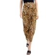 thumbnail image 1 of INC International Concepts Ruched Skirt Caterina Cheetah S, 1 of 1
