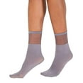 thumbnail image 1 of INC International Concepts Sheer Ankle Socks Grey, 1 of 2