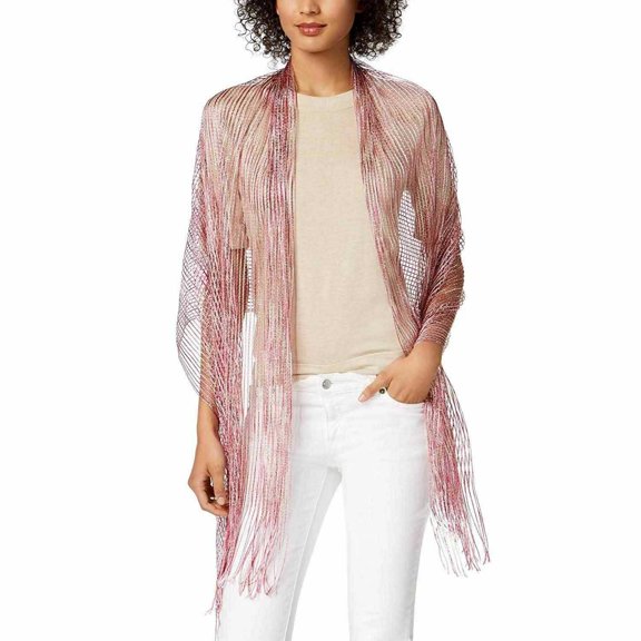 INC International Concepts Space-Dyed Metallic Wrap (Pink)