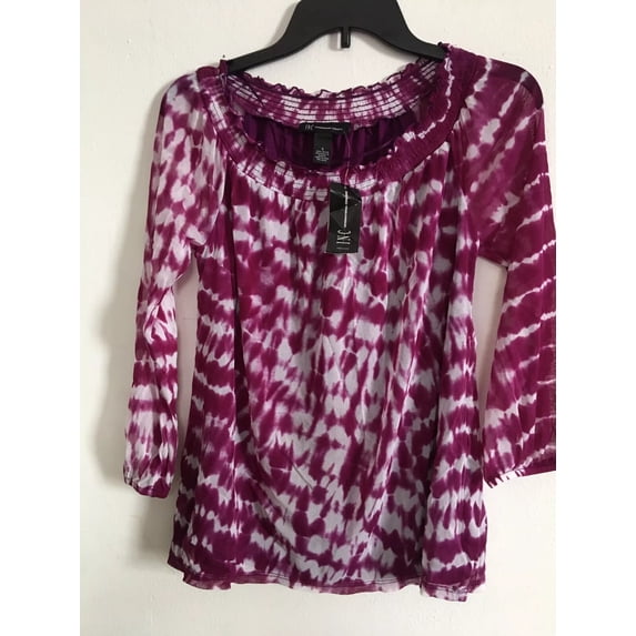 INC International Concepts Tie Dye Top S