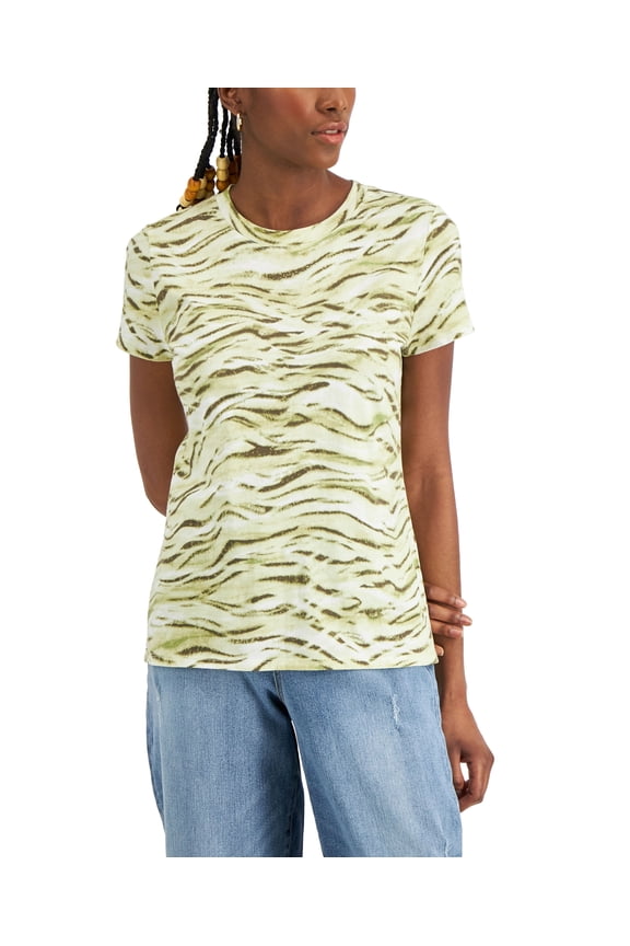 Tiger Print T-Shirt Talia Tiger A M