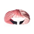 thumbnail image 1 of INC International Concepts Velvet Knotted Headbands, Pink, 1 of 1