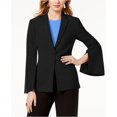 thumbnail image 1 of INC International Concepts Vented Bell-Sleeve Blazer Black XL, 1 of 2