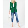 thumbnail image 1 of INC International Concepts Women's Classic Fit Blazer Green Size Petite Medium, 1 of 3