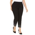 thumbnail image 1 of INC International Concepts Women's Plus Embellished Ankle Skinny Jeans Black Size 24W, 1 of 3