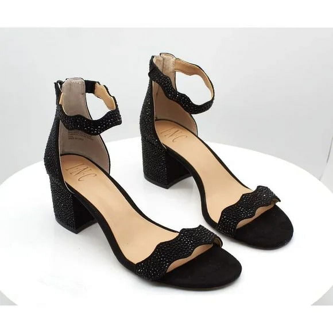 Inc scalloped hotsell block heel
