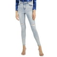 thumbnail image 1 of INC International Concepts Women's High Rise Ripped Skinny Jeans Medium Indigo (Medium Indigo, 6P), 1 of 6