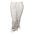 thumbnail image 1 of INC International Concepts Women's Linen Ruched Cargo Pants, 1 of 3
