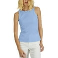 thumbnail image 1 of INC International Concepts Women's Ribbed Crewneck Tank Top Dutch Canal Size XXL, 1 of 3