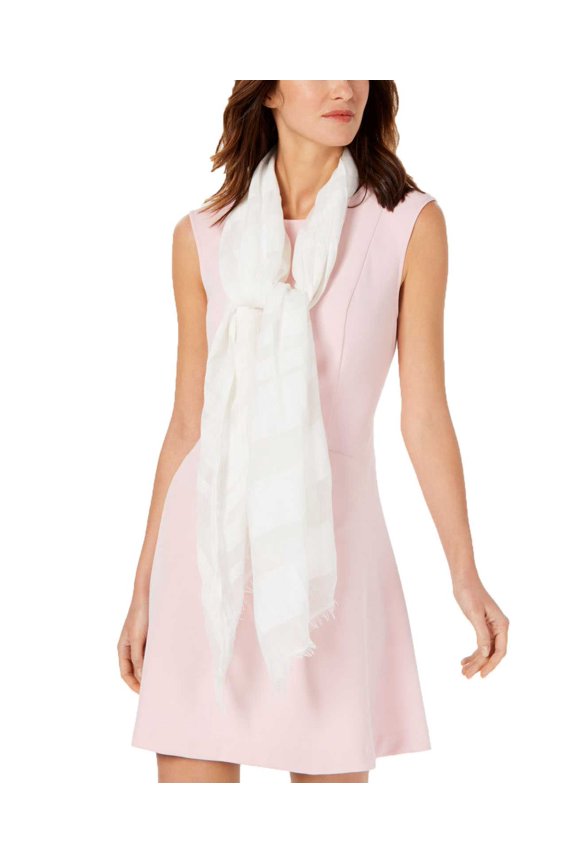 Women’s Sheer Stripes Wraps, Natural