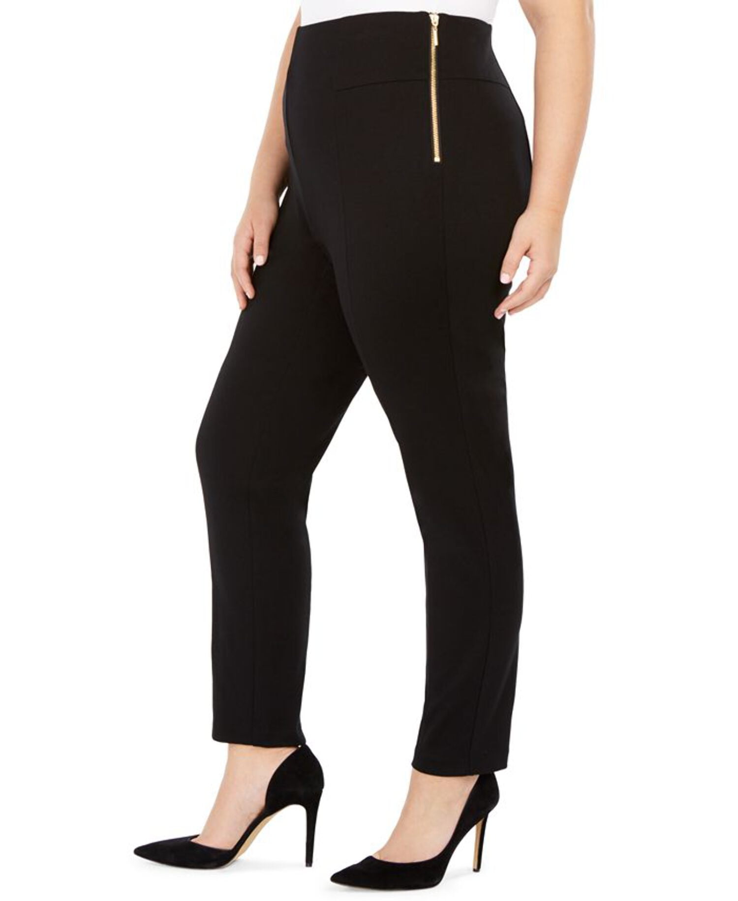 Side Zip Pants Women