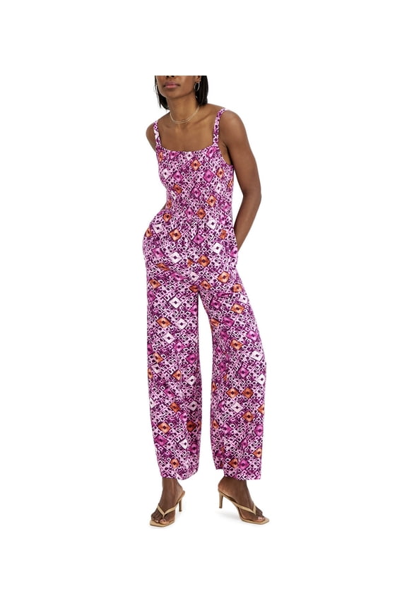 Women's Smock Wide-Leg Jumpsuit Dharma Dye (Dharma Dye, XS)