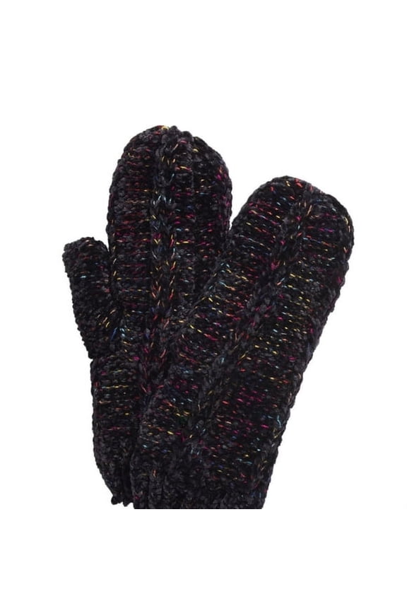 Space Dye Chenille Mittens by Decor Plus