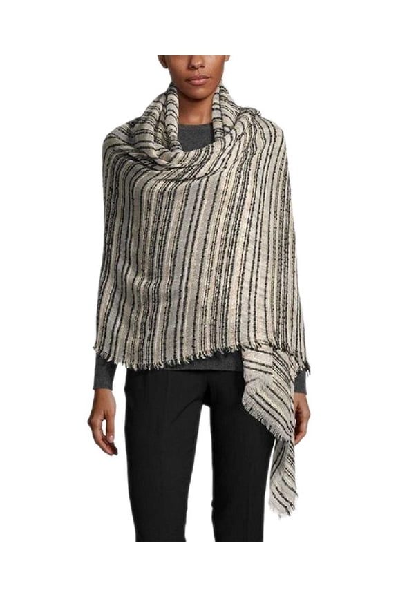 Women's Textured Yarn Boucle Wrap
