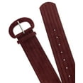 thumbnail image 1 of INC International Concepts Women's Wide Suede Stretchy Belt, Red M/L, 1 of 3