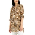 thumbnail image 1 of INC International Concepts Womens Animal Print Tunic Caterina Cheetah XS, 1 of 1