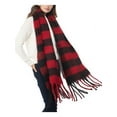 thumbnail image 1 of INC International Concepts Womens Buffalo Check Blanket Scarf;One Size, 1 of 2