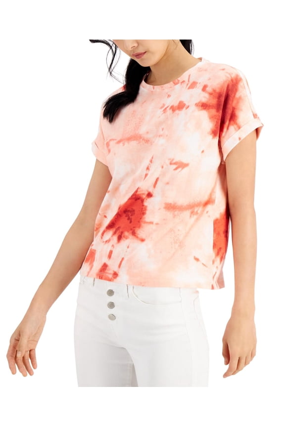 Womens Cotton Tie Dyed T-Shirt Dahana Dye C XL