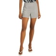thumbnail image 1 of INC International Concepts Womens Curvy 5 Pull On Shorts Toadstool 6, 1 of 1