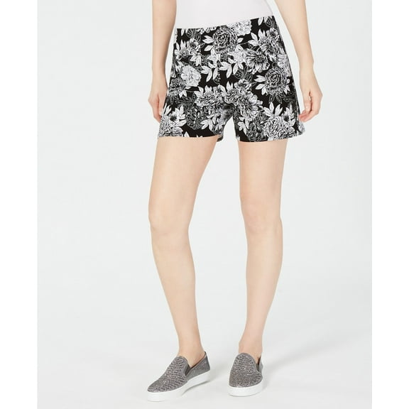 INC International Concepts Womens Floral Print Pull On Shorts