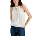 thumbnail image 1 of INC International Concepts Womens Halter Top Bright White XL, 1 of 1