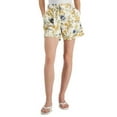 thumbnail image 1 of INC International Concepts Womens High Rise Floral Print Belted Shorts Phoebe Garden 4, 1 of 2