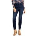 thumbnail image 1 of INC International Concepts Womens High Rise Skinny Jeans Dark Indigo 0, 1 of 1