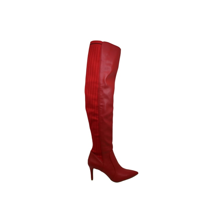 INC International Concepts Womens Izetta Fabric Pointed Toe Red Lava Size 6.5 Walmart