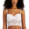thumbnail image 1 of INC International Concepts Womens Lace Bustier Washed White XXLarge, 1 of 1