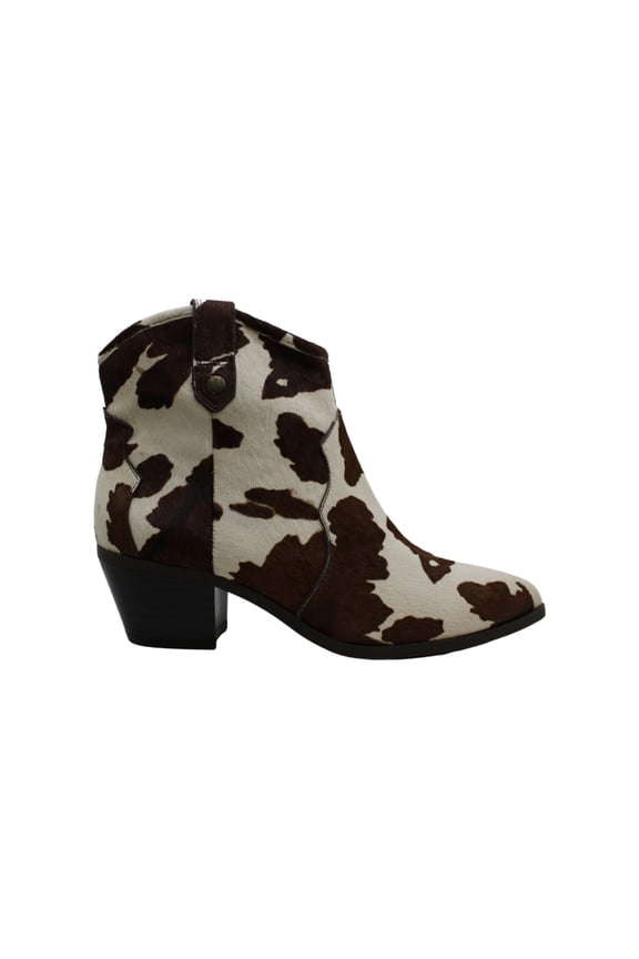 Latisha Western Bootie Women's Shoes White Size 5 M