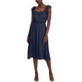 thumbnail image 1 of INC International Concepts Womens Metallic Dress Indigo Sea 2XL, 1 of 1