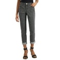 thumbnail image 1 of INC International Concepts Womens Mid Rise Leopard Print Straight Leg Jeans Chi Chi Wash 16, 1 of 3