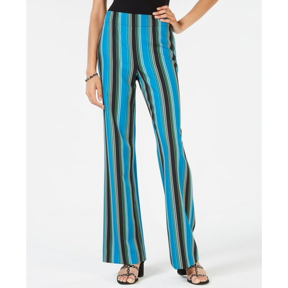 INC International Concepts Womens Striped Wide Leg Pants