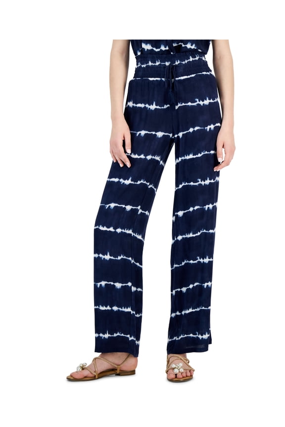 Womens Wide Leg Pants Fiona Dye XS