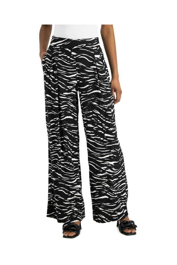 Womens Zebra Print Pants Talia Tiger 16