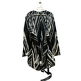 thumbnail image 1 of INC International concepts Geometrical Cardigan Sweater Sz M black white winter classy, 1 of 1
