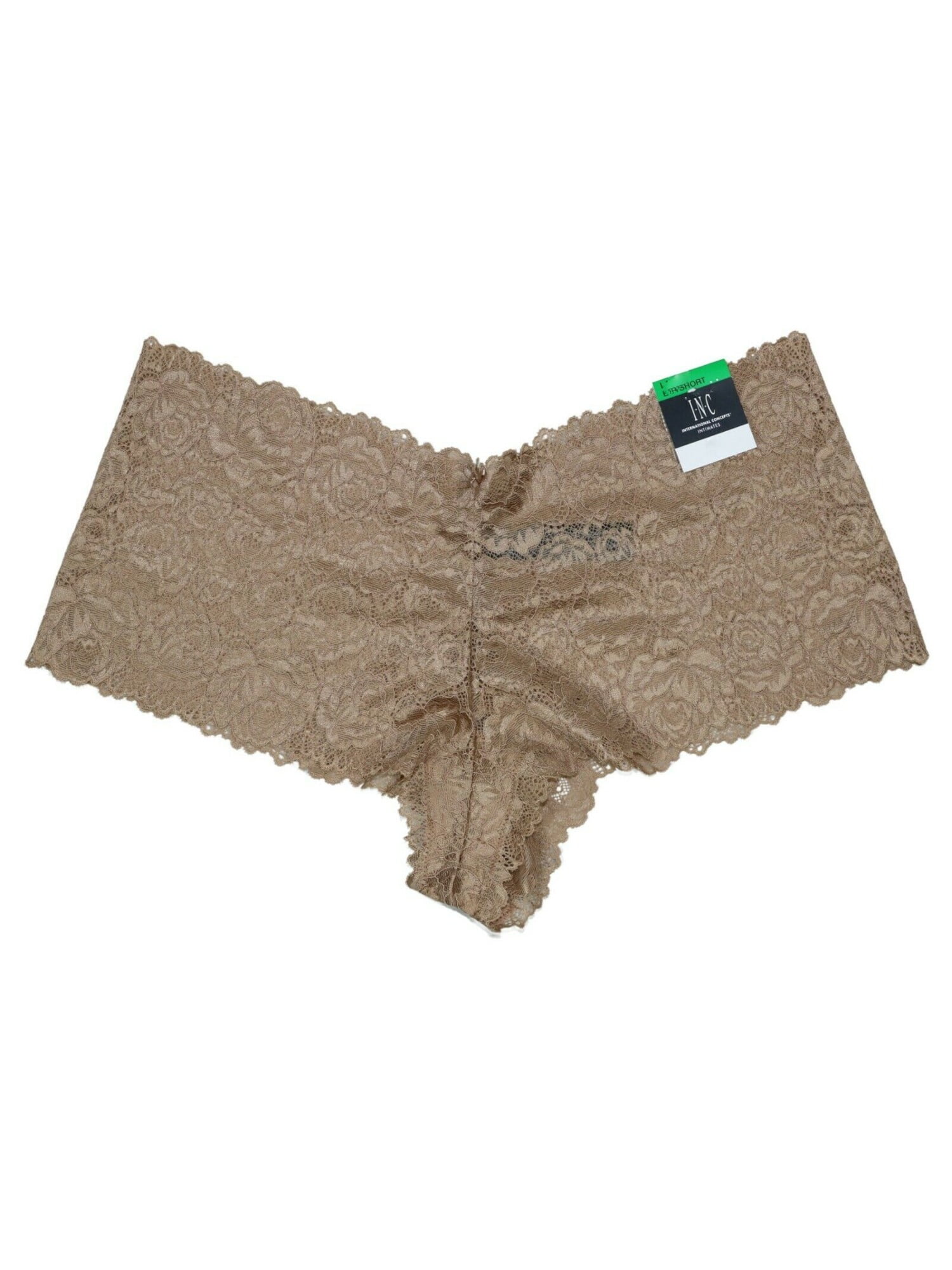 INC Intimates Beige Floral Everyday Boy Short Size: L - Walmart.com