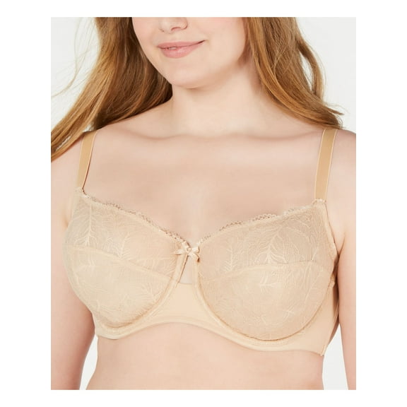 INC Intimates Beige Nylon Everyday Underwire Bra Size: 40DDD