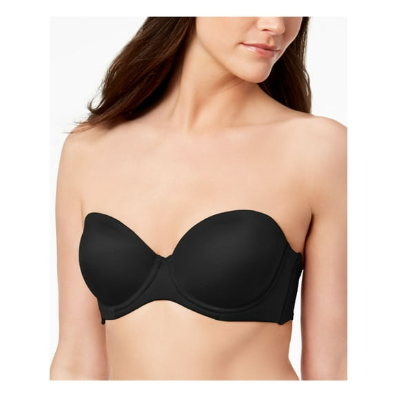 INC Intimates Black 10-Way Convertible Straps Underwire Bra 44C