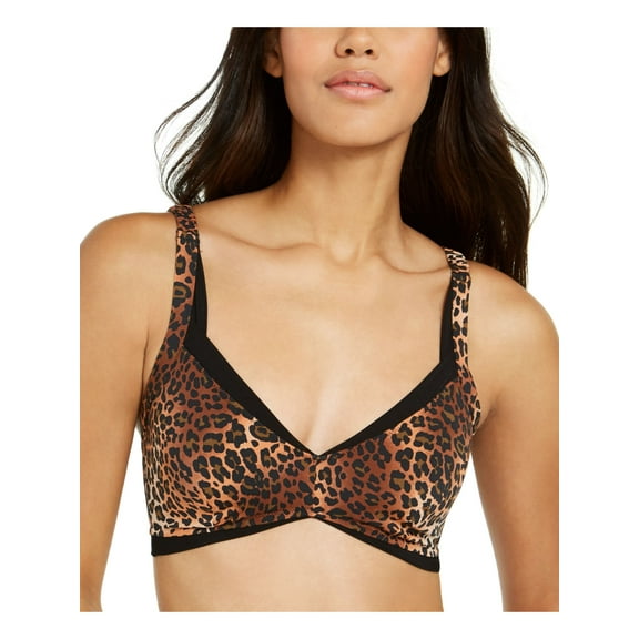 INC Intimates Brown Adjustable Strap Everyday Bralette Size: M