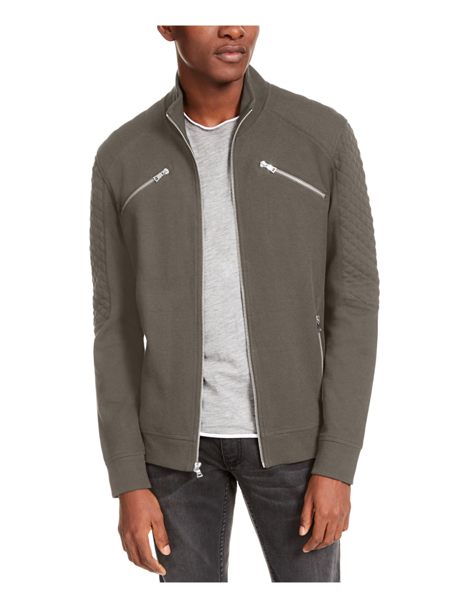 Casual Cotton Zip Up Jacket
